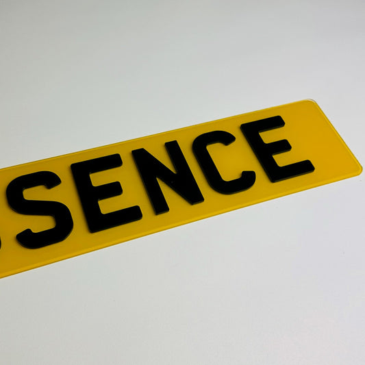 4D 3mm Gloss Plates