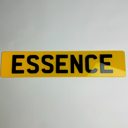 4D 3mm Gloss Plates