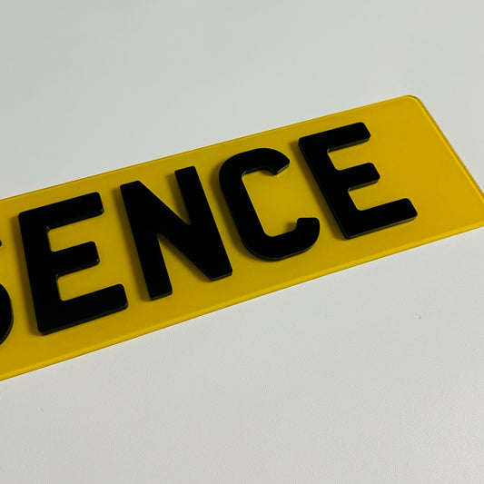 4D 5mm Gloss Plates